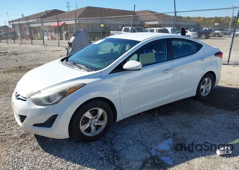 2014 Hyundai Elantra Se from USA, damaged, VIN 5NPDH4AE8EH515558